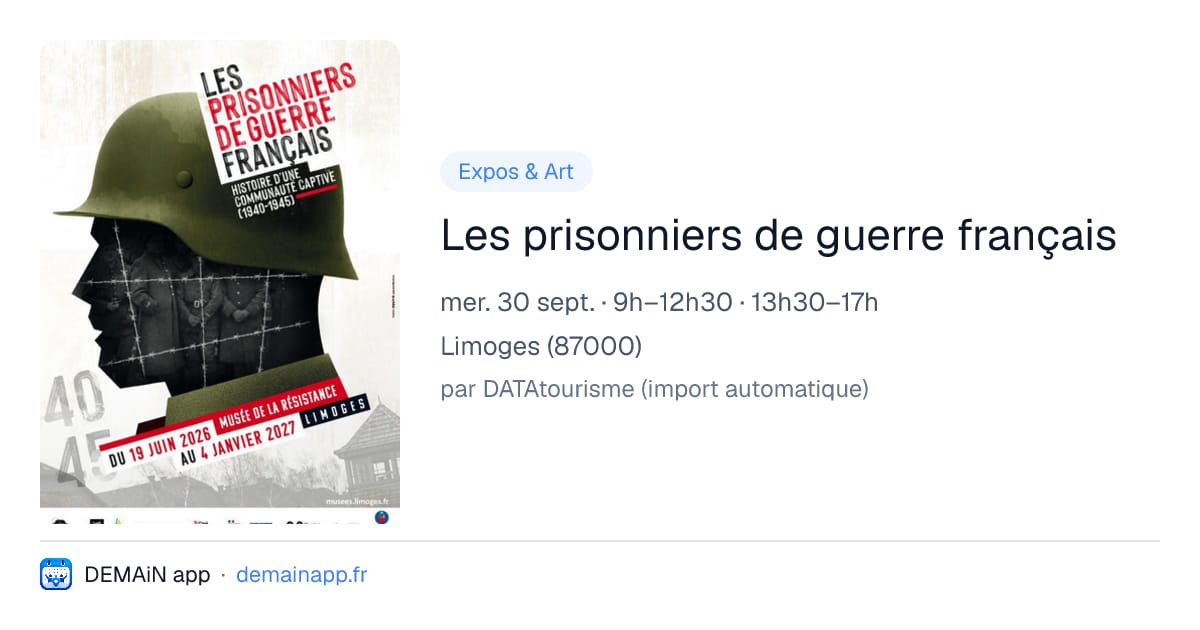 Les prisonniers de guerre français — Limoges