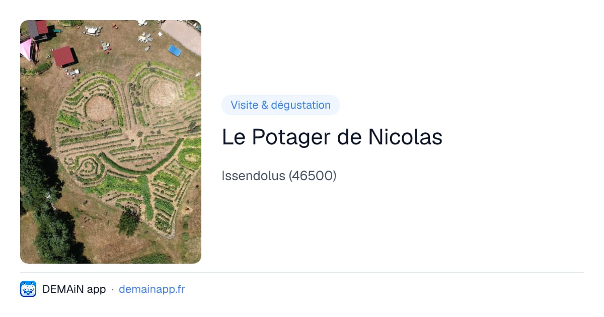 Le Potager de Nicolas — Issendolus