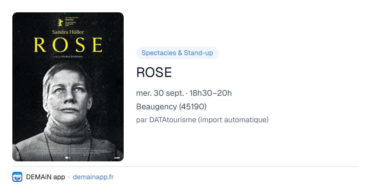 ROSE — Beaugency