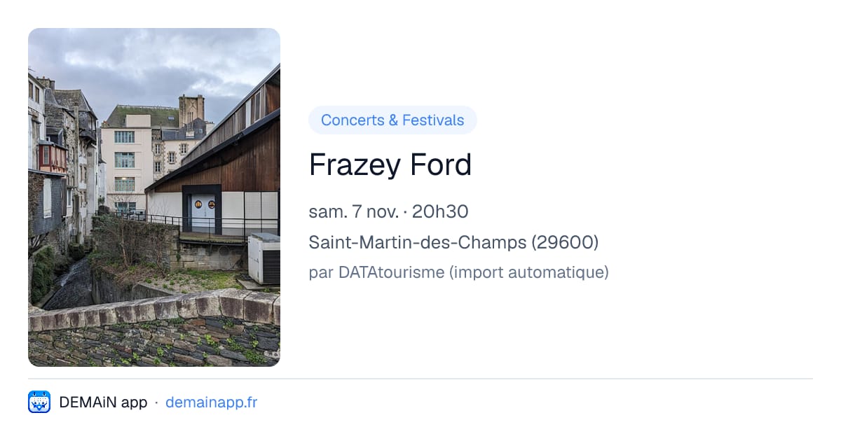 Frazey Ford — Saint-Martin-des-Champs