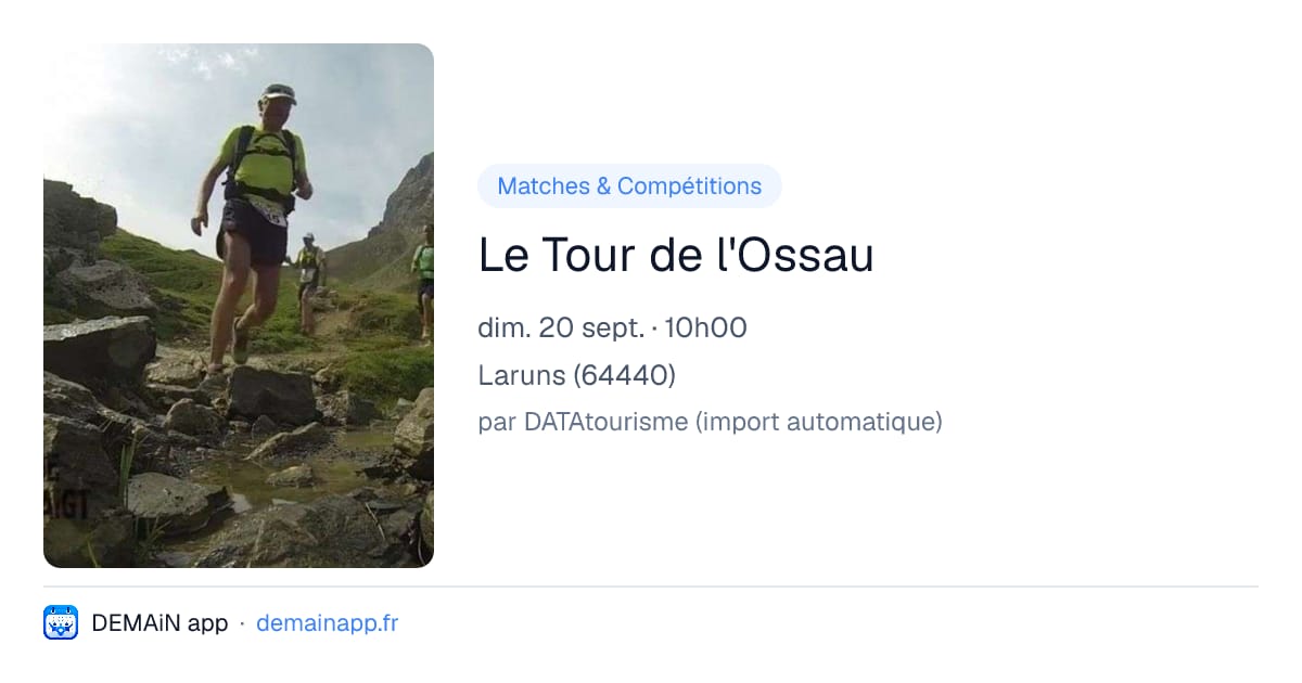 Le Tour de l'Ossau — Laruns