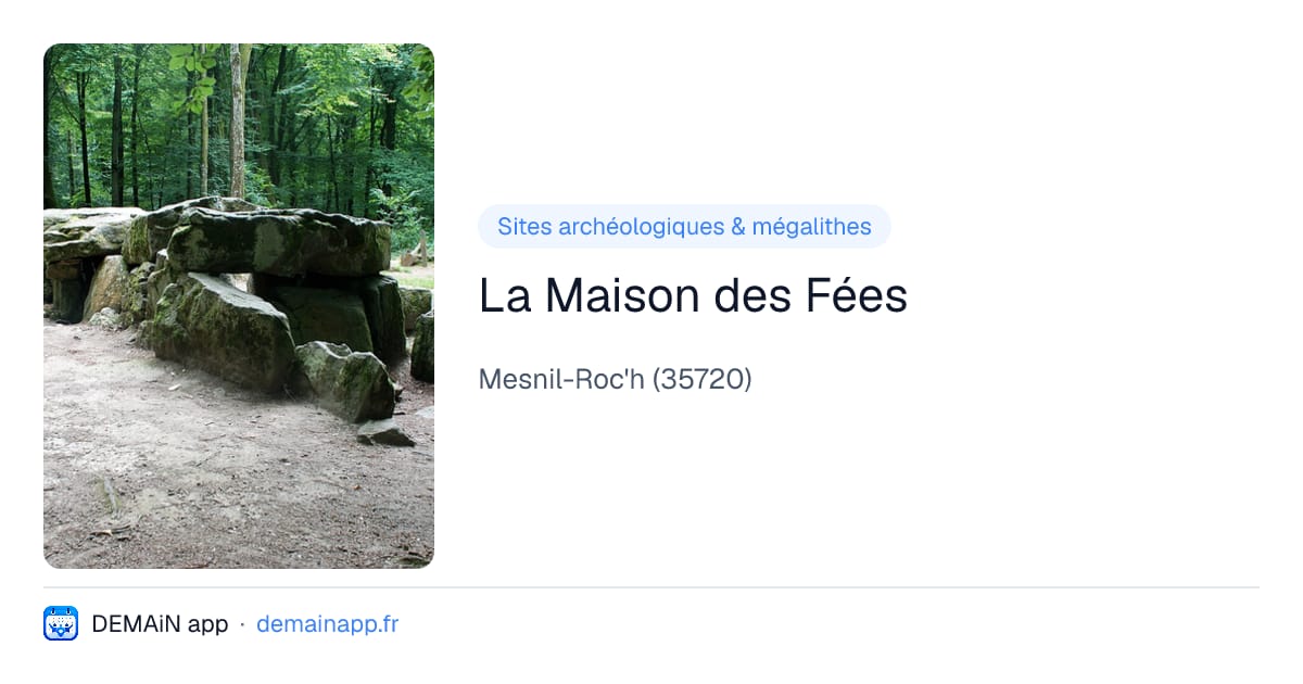 La Maison des Fées — Mesnil-Roc'h