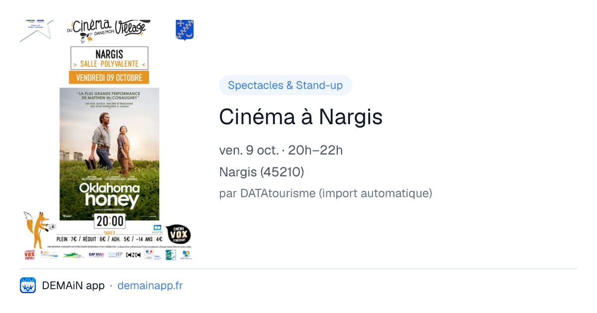 Cinéma à Nargis — Nargis