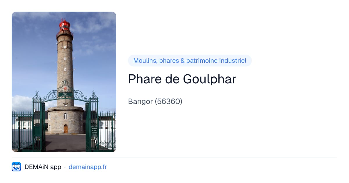 Phare de Goulphar — Bangor