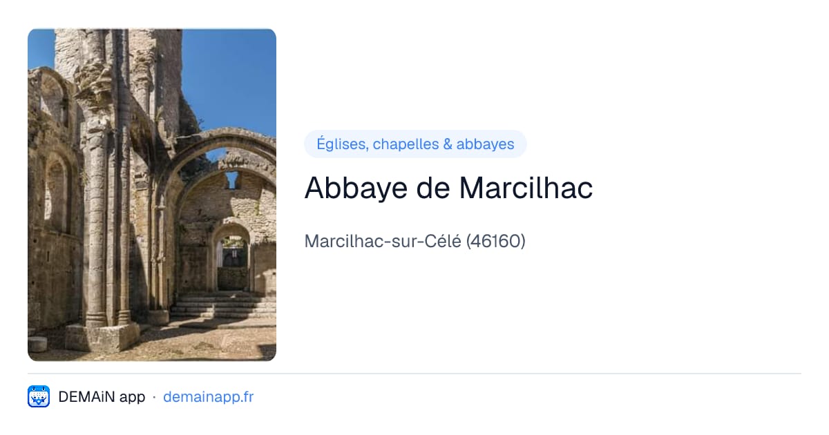 Abbaye de Marcilhac — Marcilhac-sur-Célé