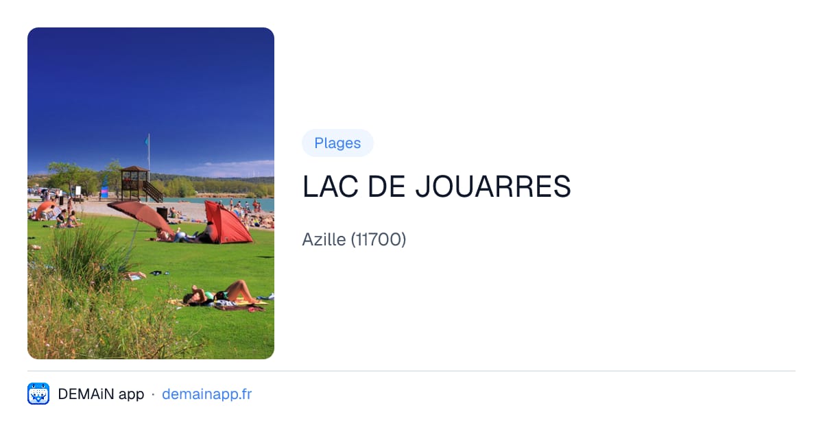 LAC DE JOUARRES — Azille