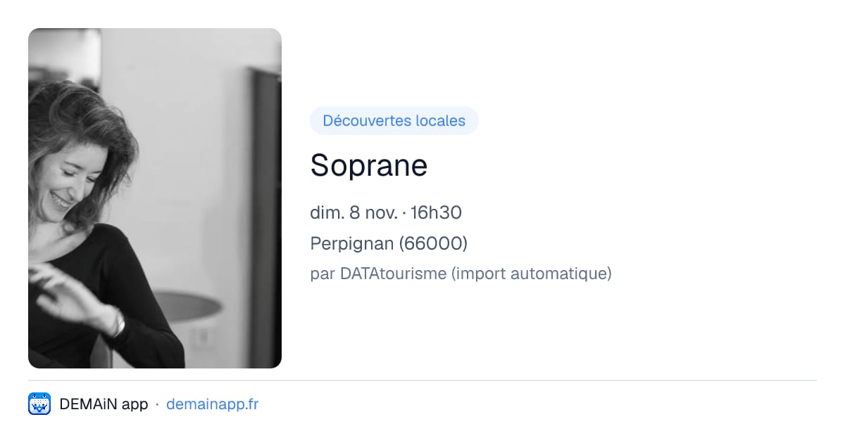 Soprane — Perpignan