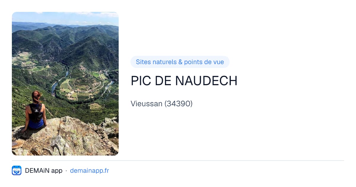 PIC DE NAUDECH — Vieussan