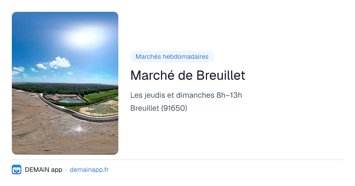 Marché de Breuillet — Breuillet