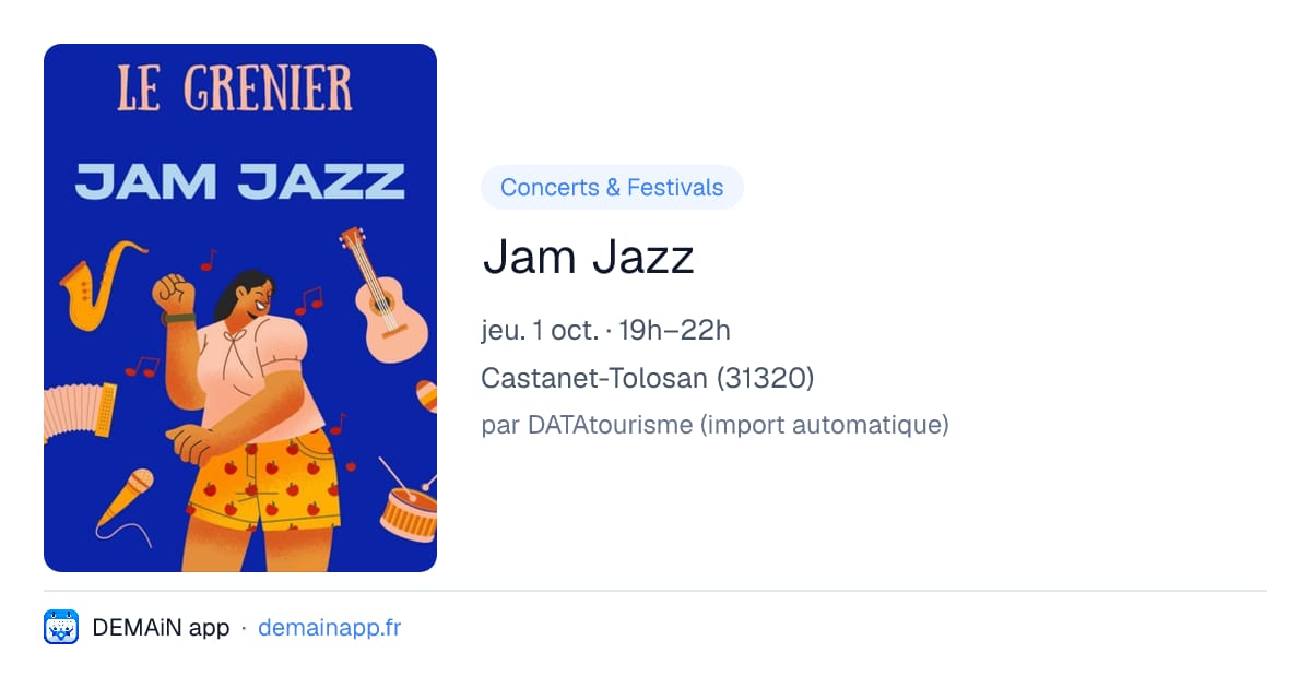 Jam Jazz — Castanet-Tolosan