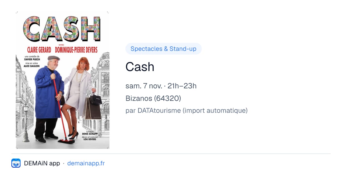 Cash — Bizanos