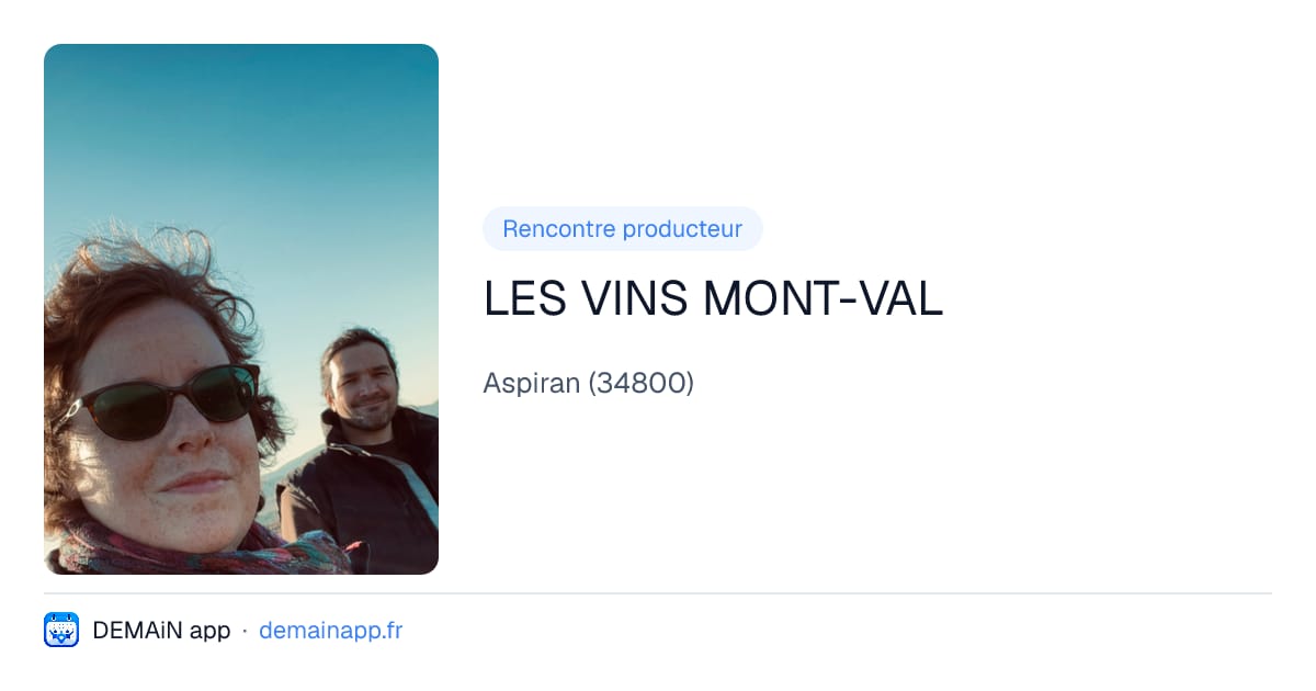LES VINS MONT-VAL — Aspiran