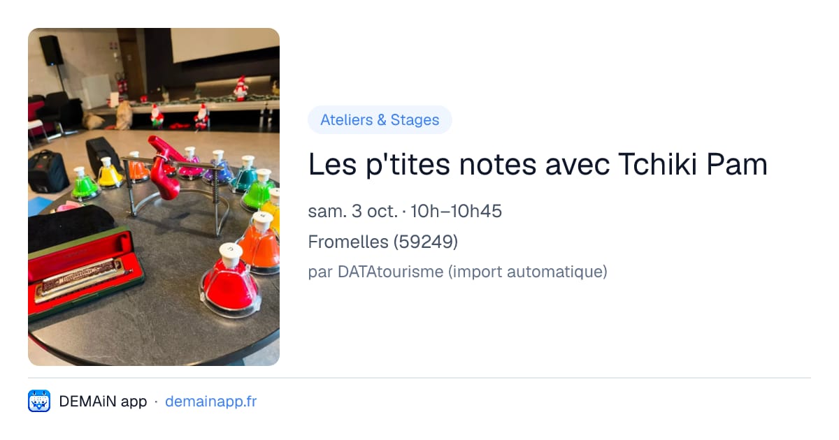 Les p'tites notes avec Tchiki Pam — Fromelles
