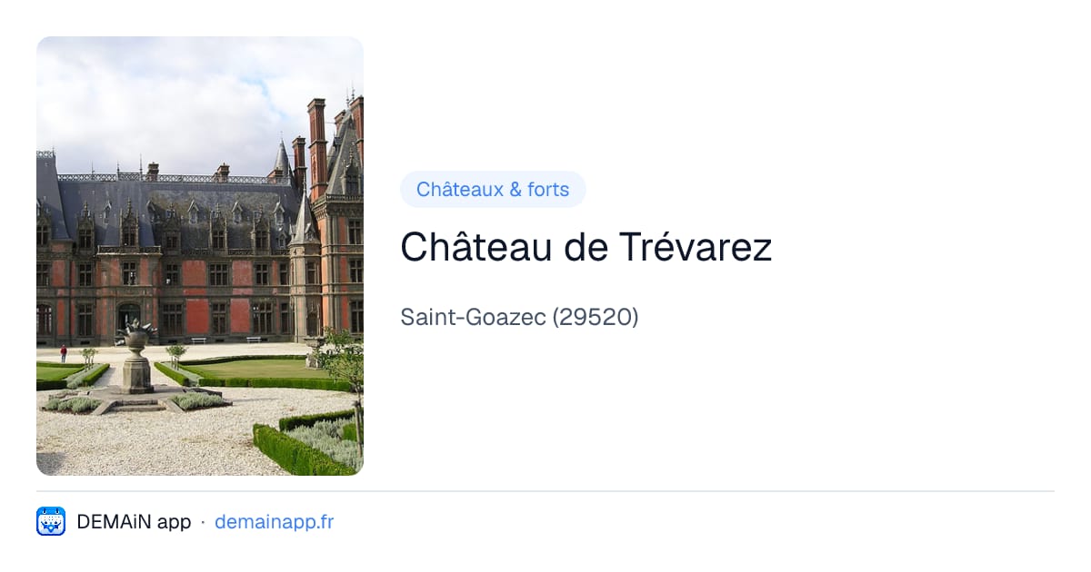Château de Trévarez — Saint-Goazec