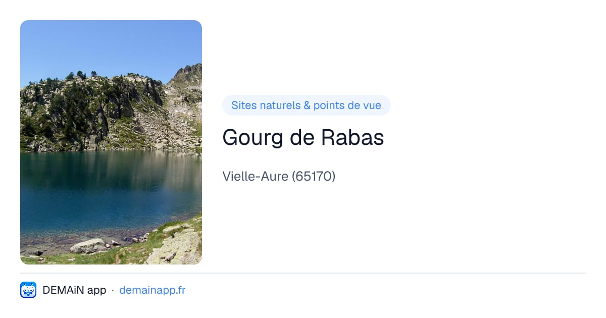 Gourg de Rabas — Vielle-Aure