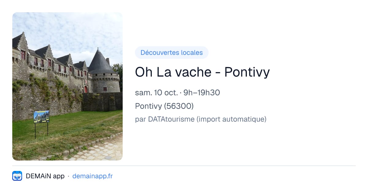 Oh La vache - Pontivy — Pontivy