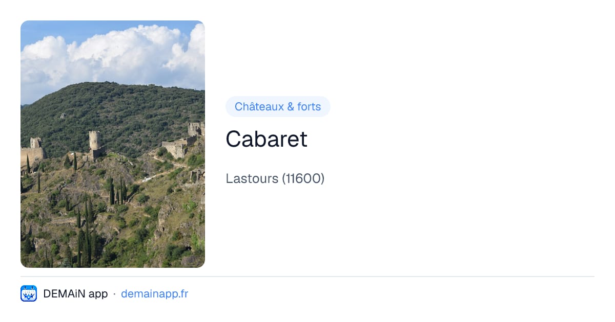Cabaret — Lastours
