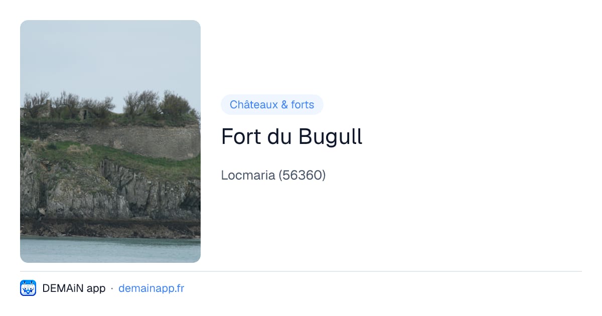 Fort du Bugull — Locmaria