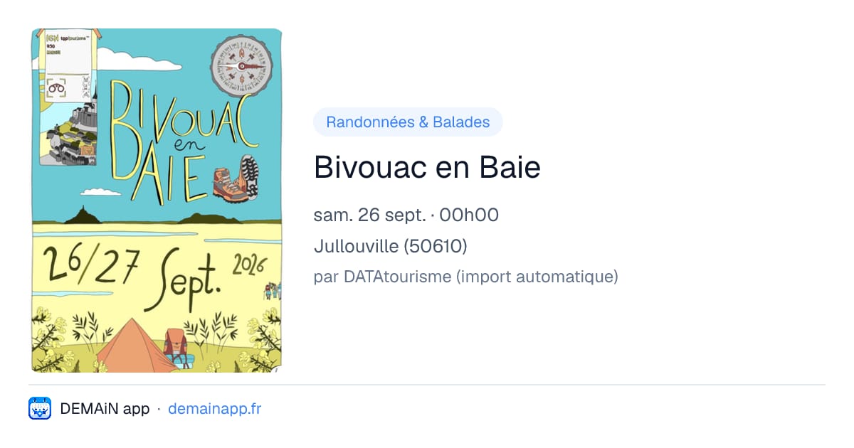 Bivouac en Baie — Jullouville