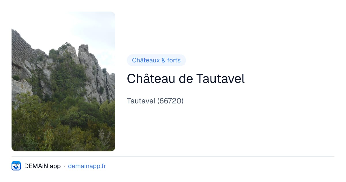 Château de Tautavel — Tautavel