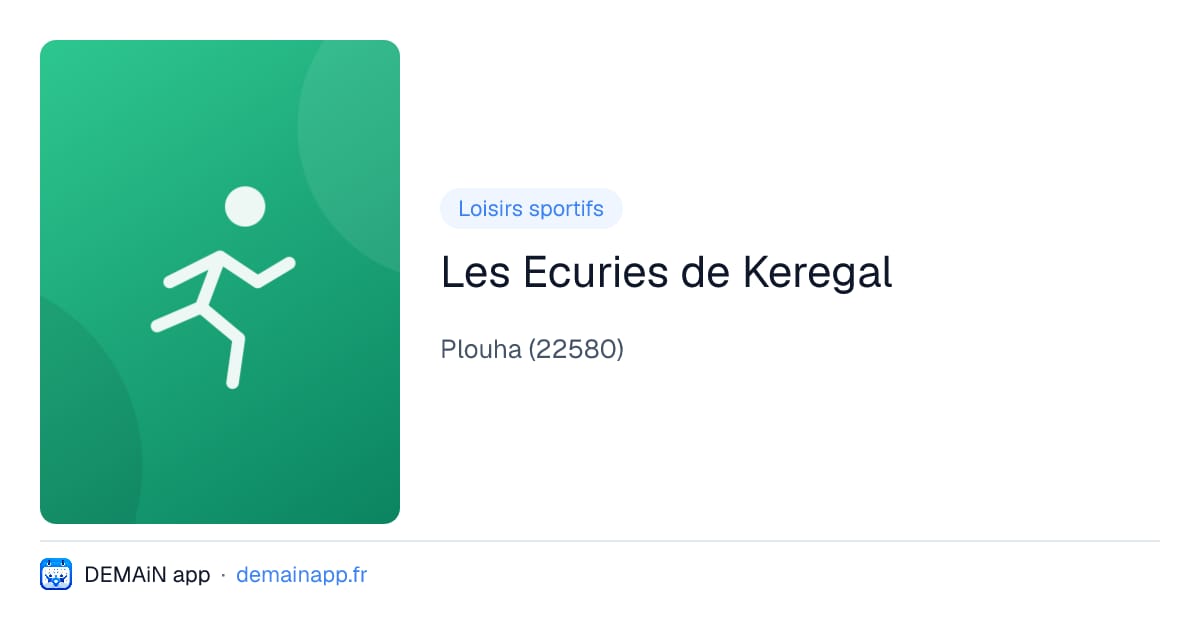 Les Ecuries de Keregal — Plouha