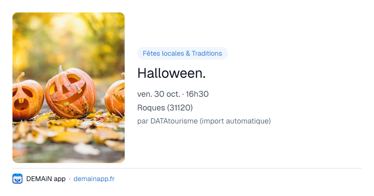 Halloween. — Roques