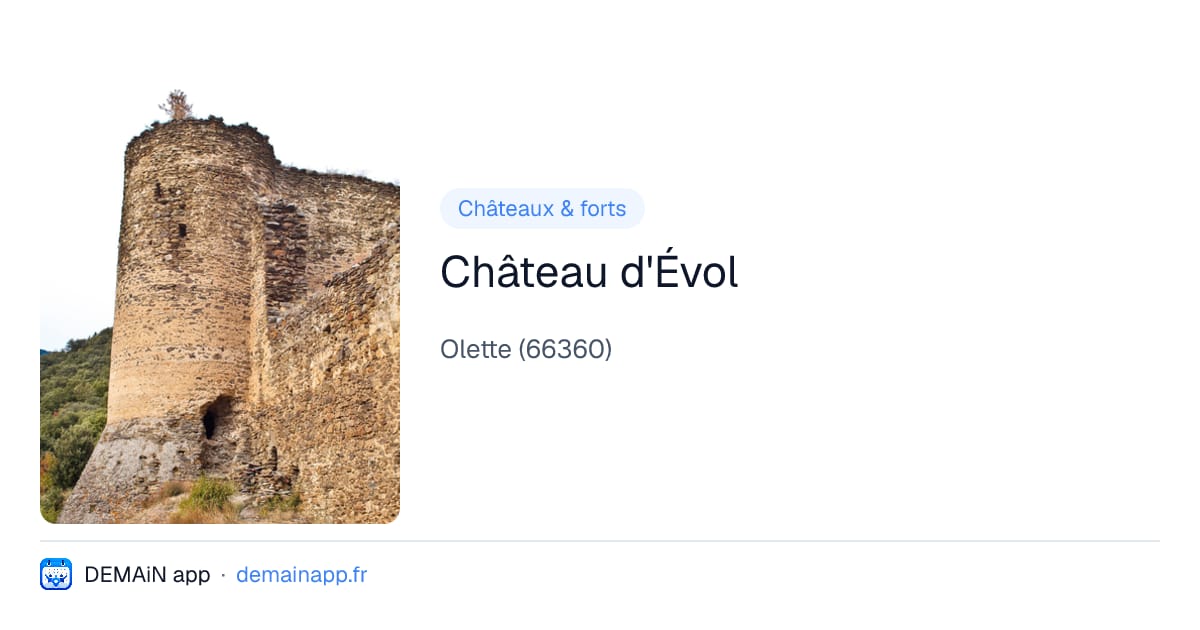 Château d'Évol — Olette