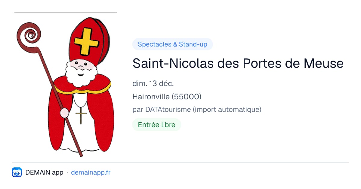 Saint-Nicolas des Portes de Meuse — Haironville