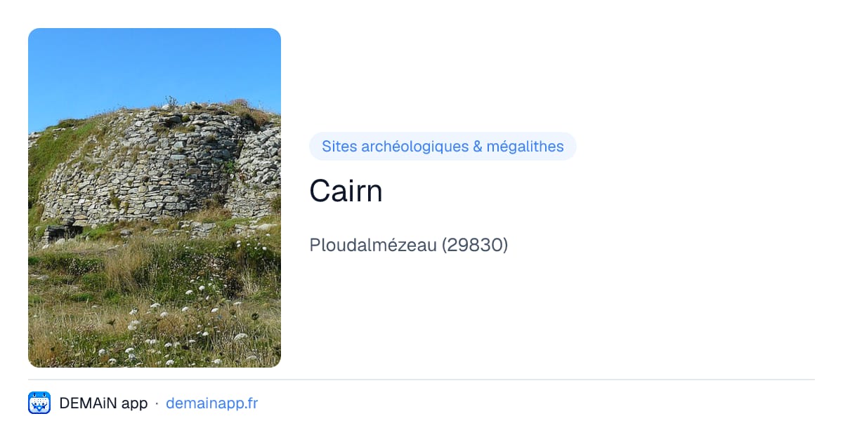 Cairn — Ploudalmézeau