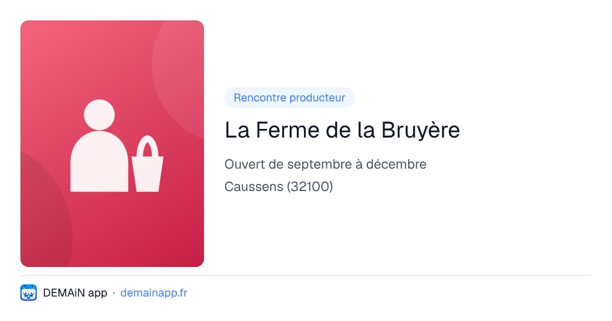 La Ferme de la Bruyère — Caussens