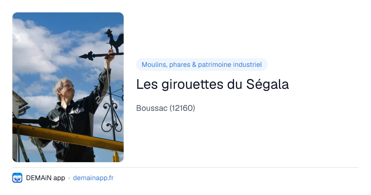 Les girouettes du Ségala — Boussac