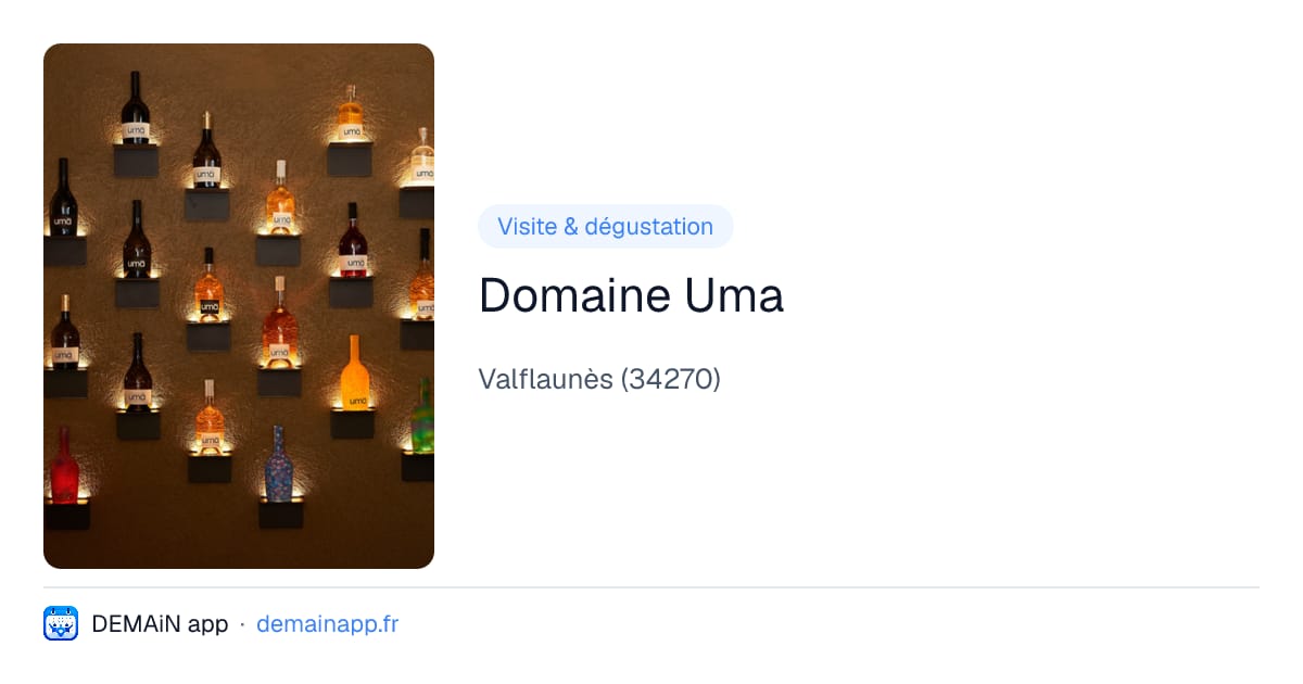 Domaine Uma — Valflaunès