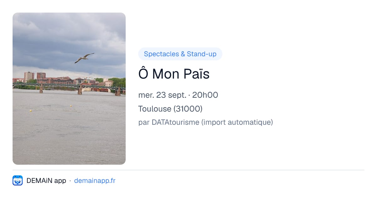 Ô Mon Païs — Toulouse