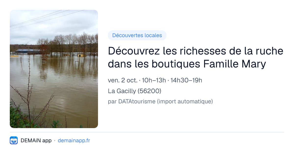 Découvrez les richesses de la ruche dans les boutiques Famille Mary — La Gacilly