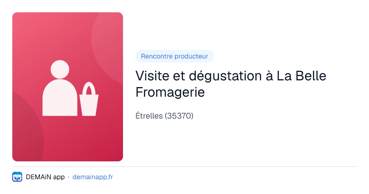Visite et dégustation à La Belle Fromagerie — Étrelles