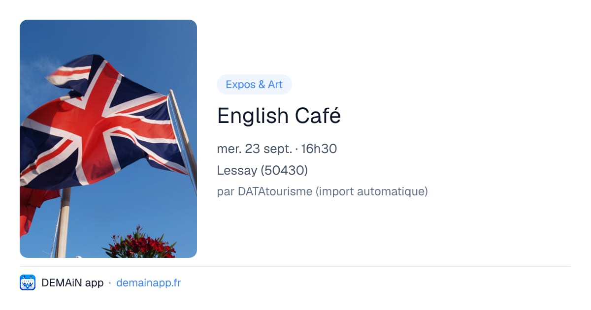 English Café — Lessay