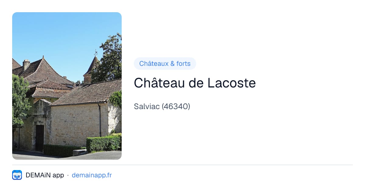 Château de Lacoste — Salviac
