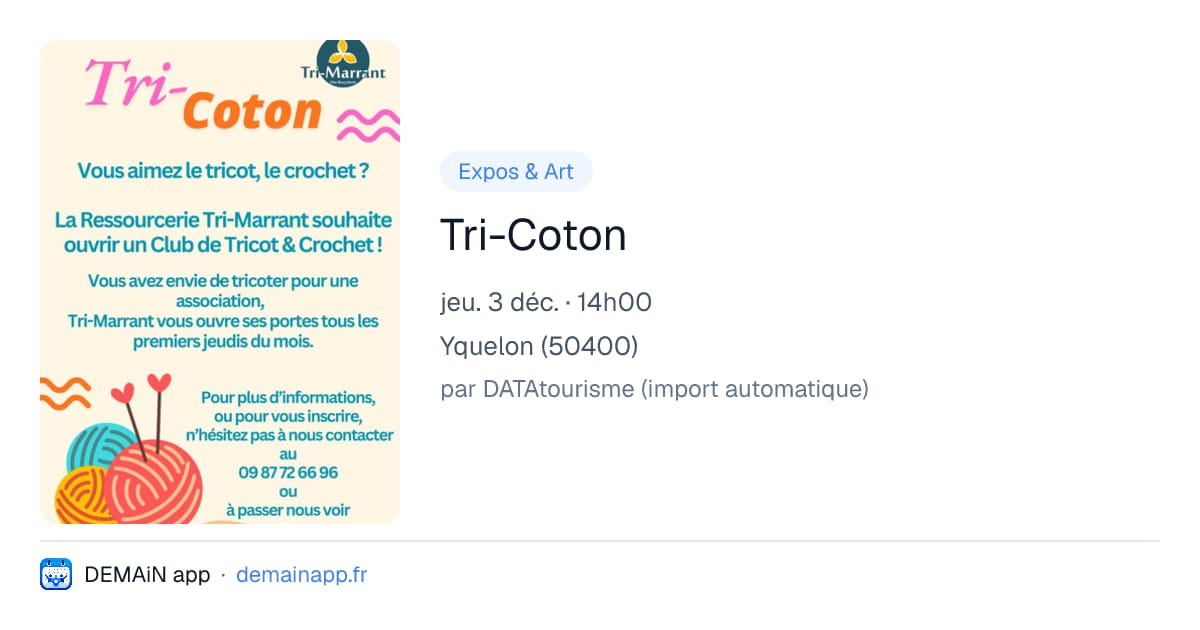 Tri-Coton — Yquelon