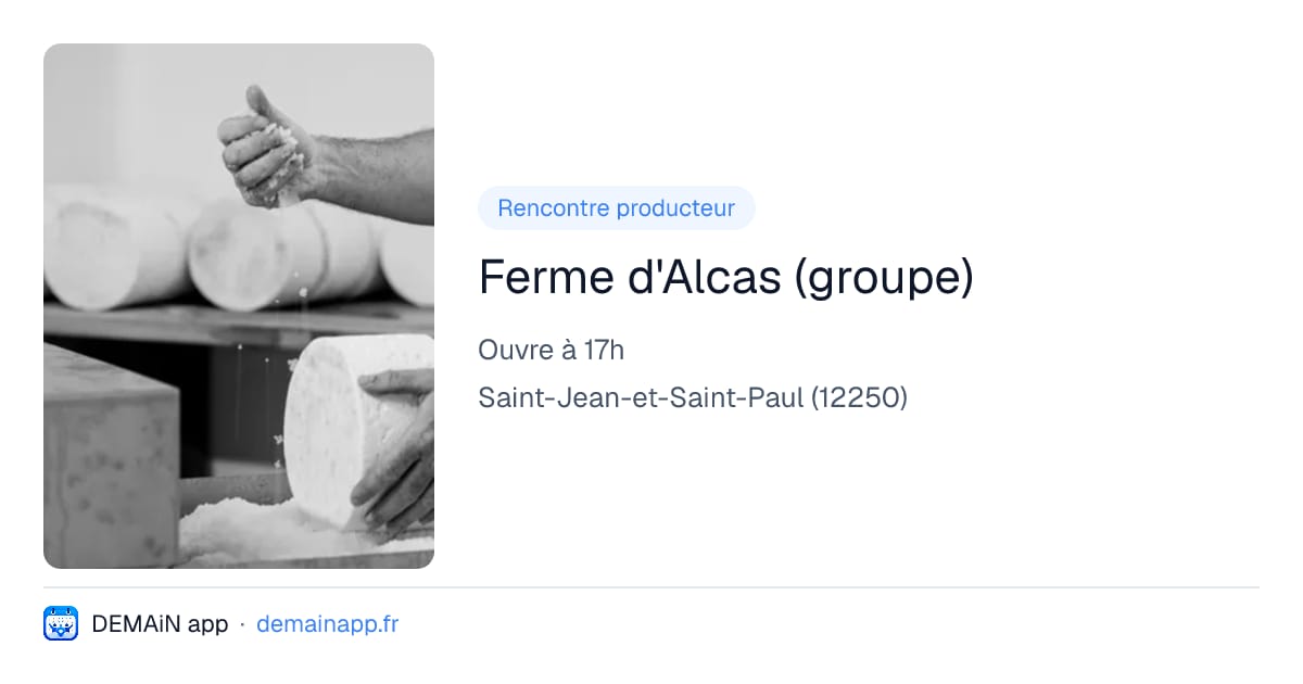 Ferme d'Alcas (groupe) — Saint-Jean-et-Saint-Paul