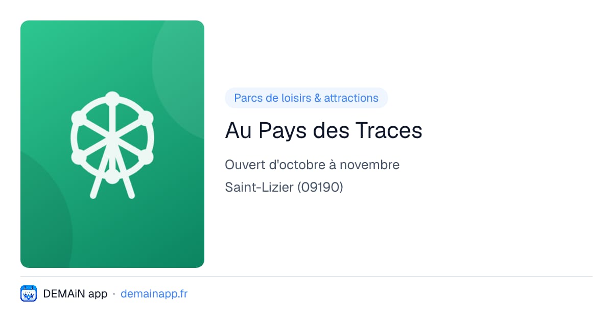 Au Pays des Traces — Saint-Lizier