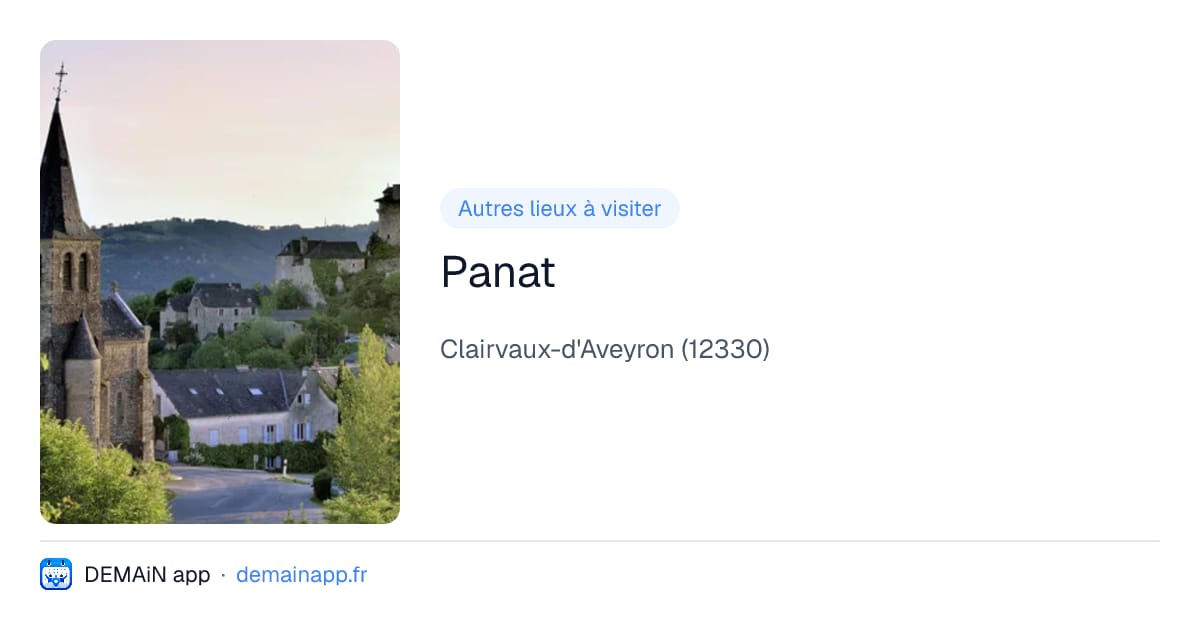 Panat — Clairvaux-d'Aveyron