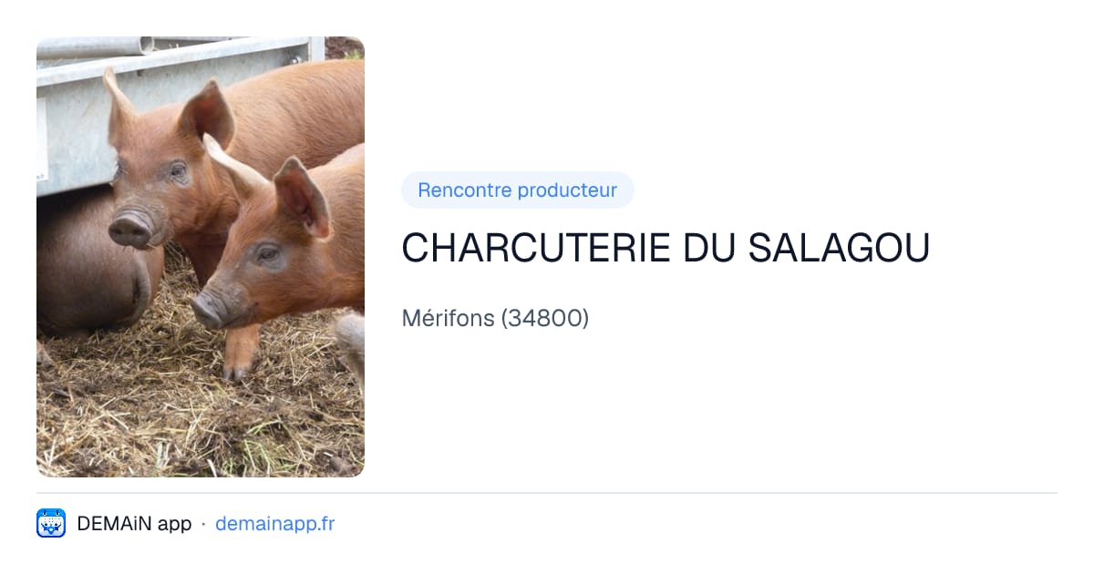 CHARCUTERIE DU SALAGOU — Mérifons