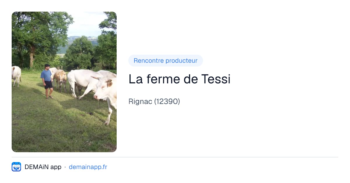 La ferme de Tessi — Rignac