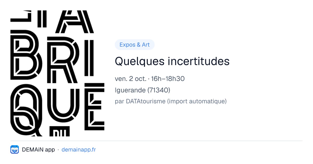 Quelques incertitudes — Iguerande