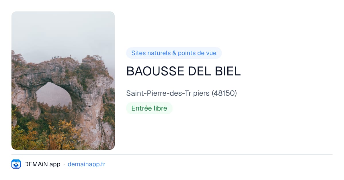 BAOUSSE DEL BIEL — Saint-Pierre-des-Tripiers