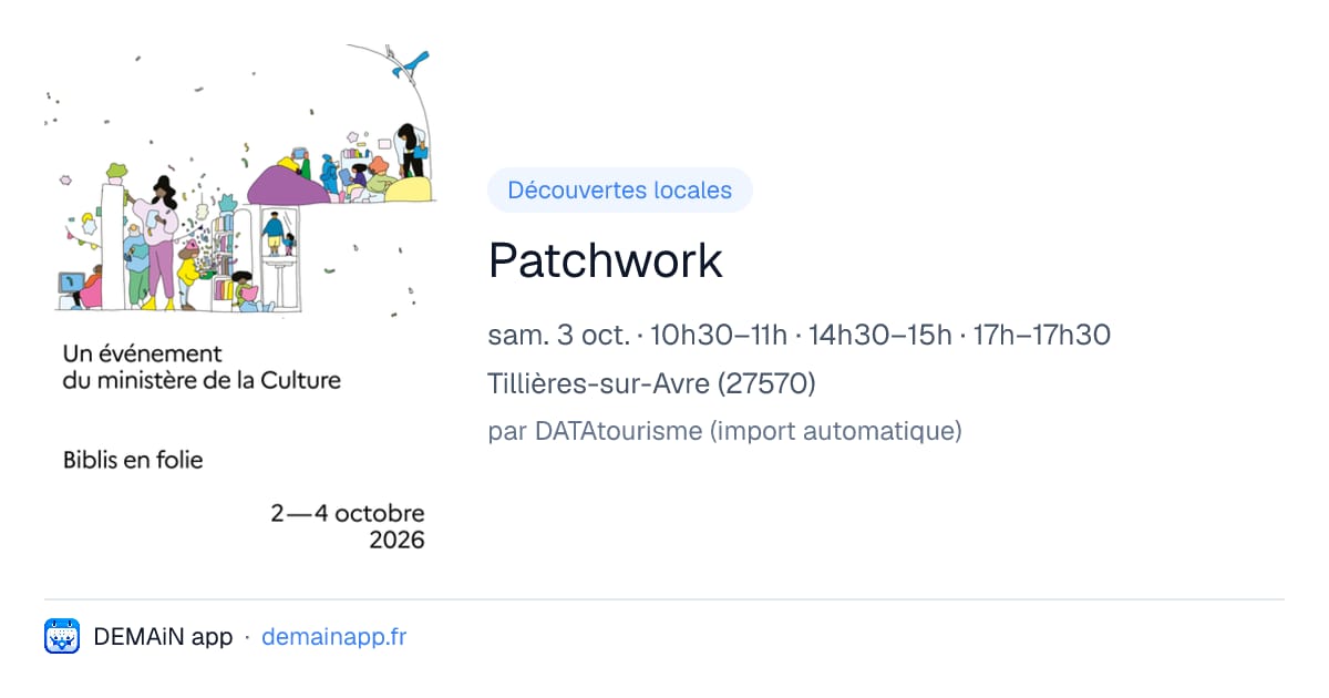 Patchwork — Tillières-sur-Avre
