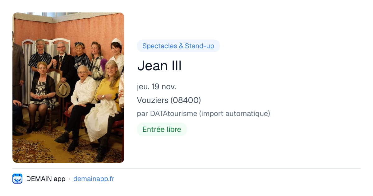 Jean III — Vouziers