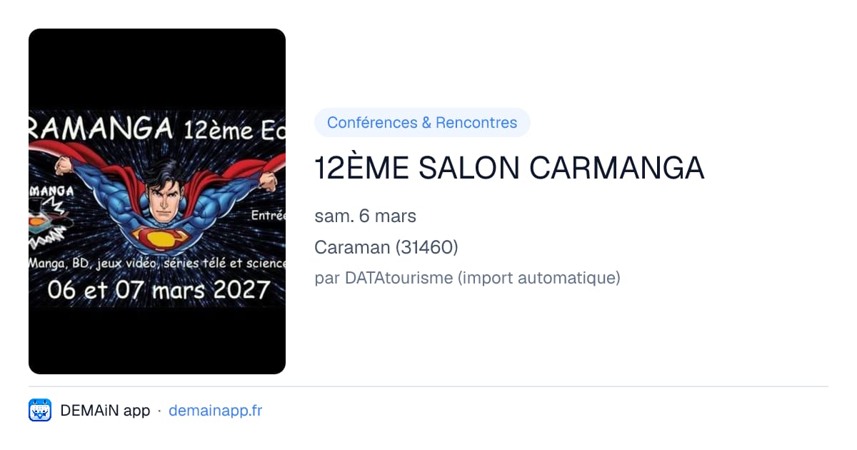 12ÈME SALON CARMANGA — Caraman