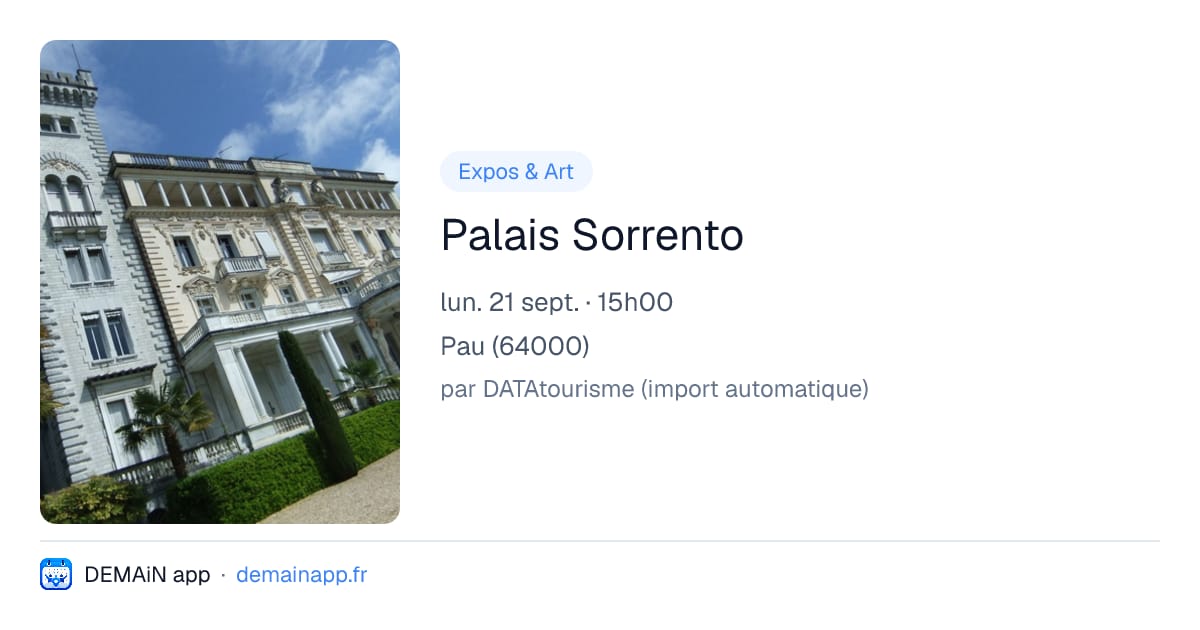 Palais Sorrento — Pau