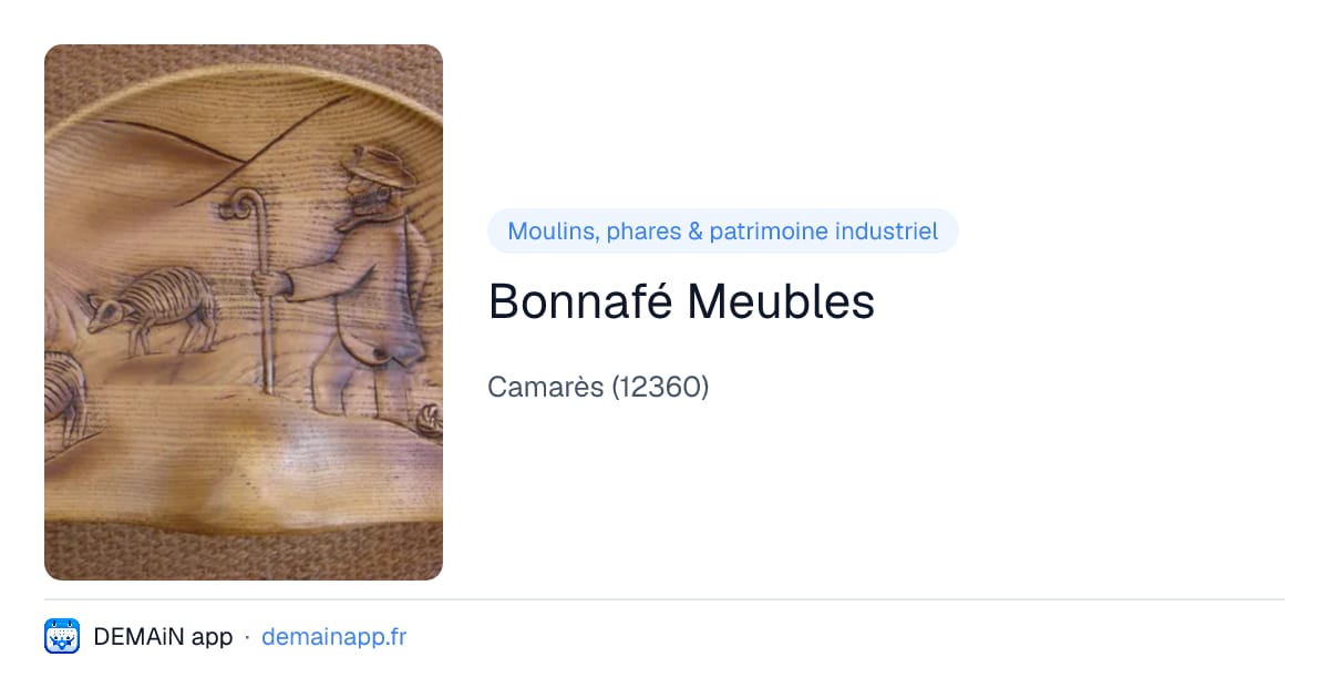 Bonnafé Meubles — Camarès